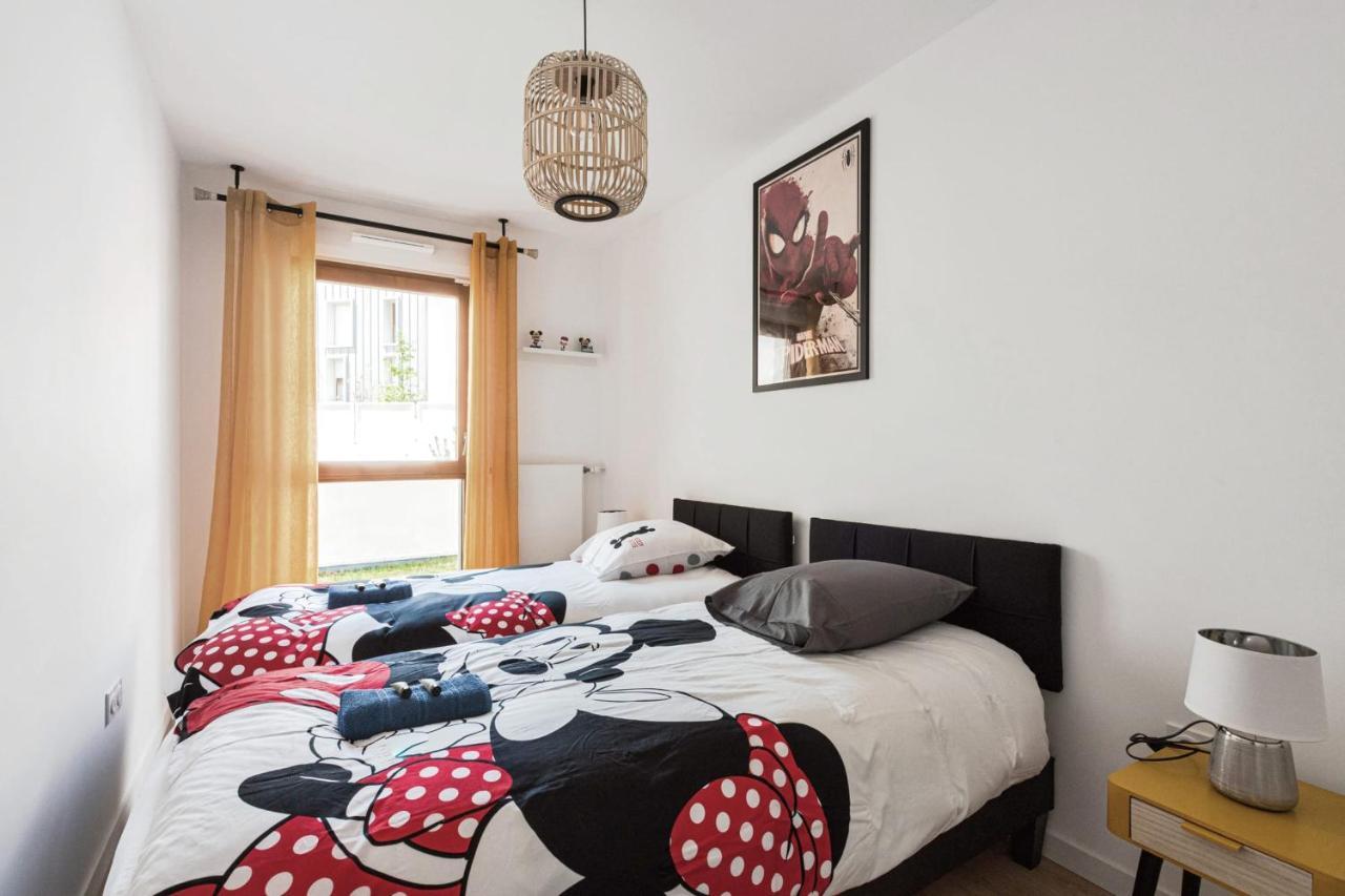 Cosygreen77 Modern Apartment With Garden And Parking Magny-le-Hongre Exterior foto